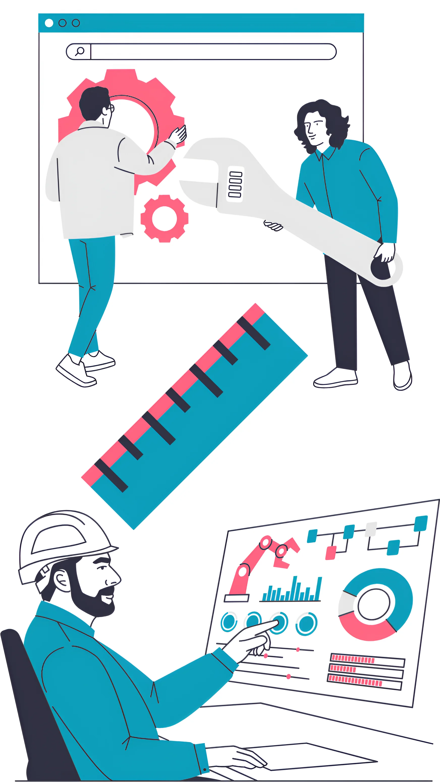 Interfaz de sistema personalizado adaptado al negocio